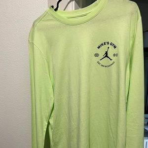 AIR JORDAN BREAKFAST CLUB T SHIRT MEDIUM NIKE GREEN